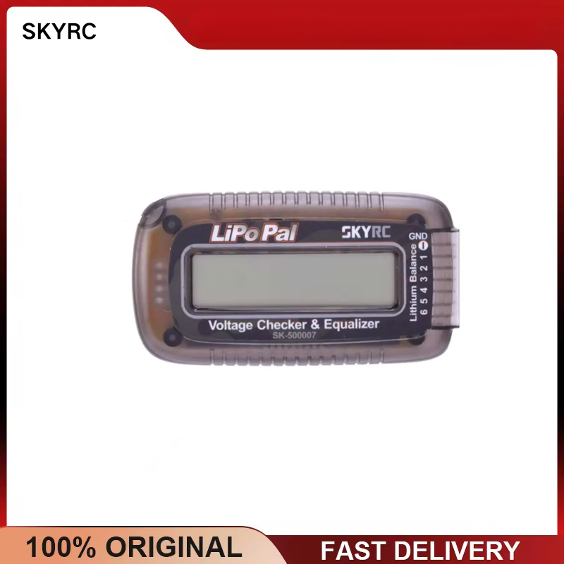 Drone Battery Voltage Checker - Pengukur Baterai LiPoPal SKYRC 2-6S, Penguji