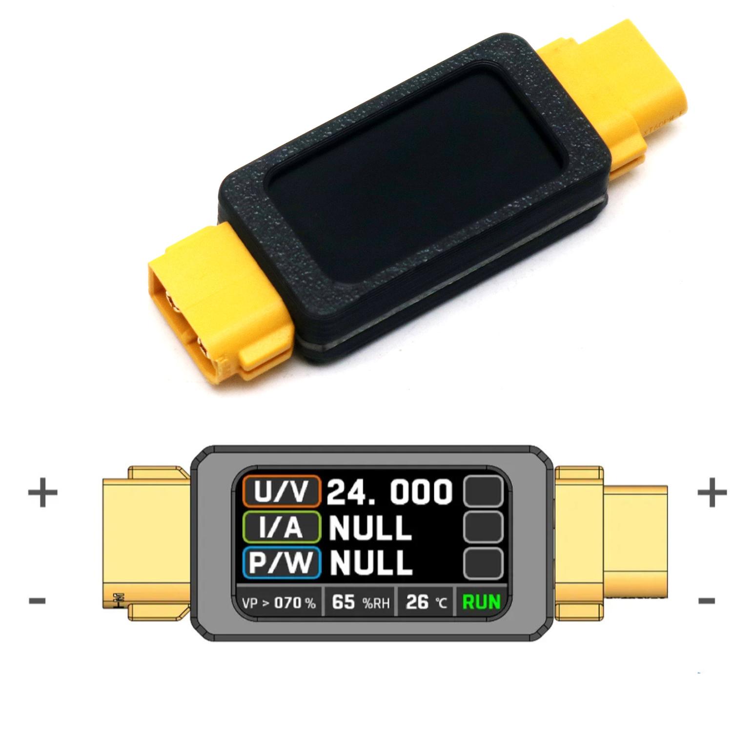 XT60 60A Pengukur Tegangan Aru - Drone Battery Voltage Checker ulasan dan harga