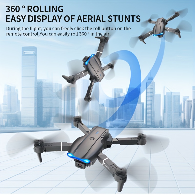 Drone Lipat E99 PRO MAX dengan - Drone Battery Case ulasan dan harga