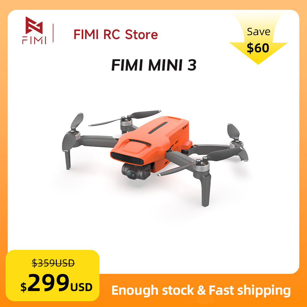 FIMI MINI 3 Drone Kamera 4K 60 - Drone Battery Case ulasan dan harga